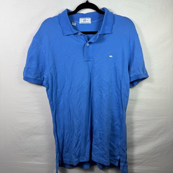 Southern Tide Blue Polo Shirt Classic Style Mens Size S - Picture 1 of 5